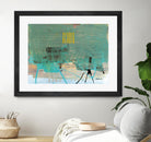 Hilarité by Jacques Clement on GIANT ART - green abstract canadien