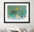 Hilarité by Jacques Clement on GIANT ART - green abstract canadien