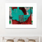 Euphorie by Jacques Clement on GIANT ART - red abstract