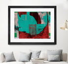 Euphorie by Jacques Clement on GIANT ART - red abstract