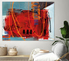 Béatitude by Jacques Clement on GIANT ART - grey abstract