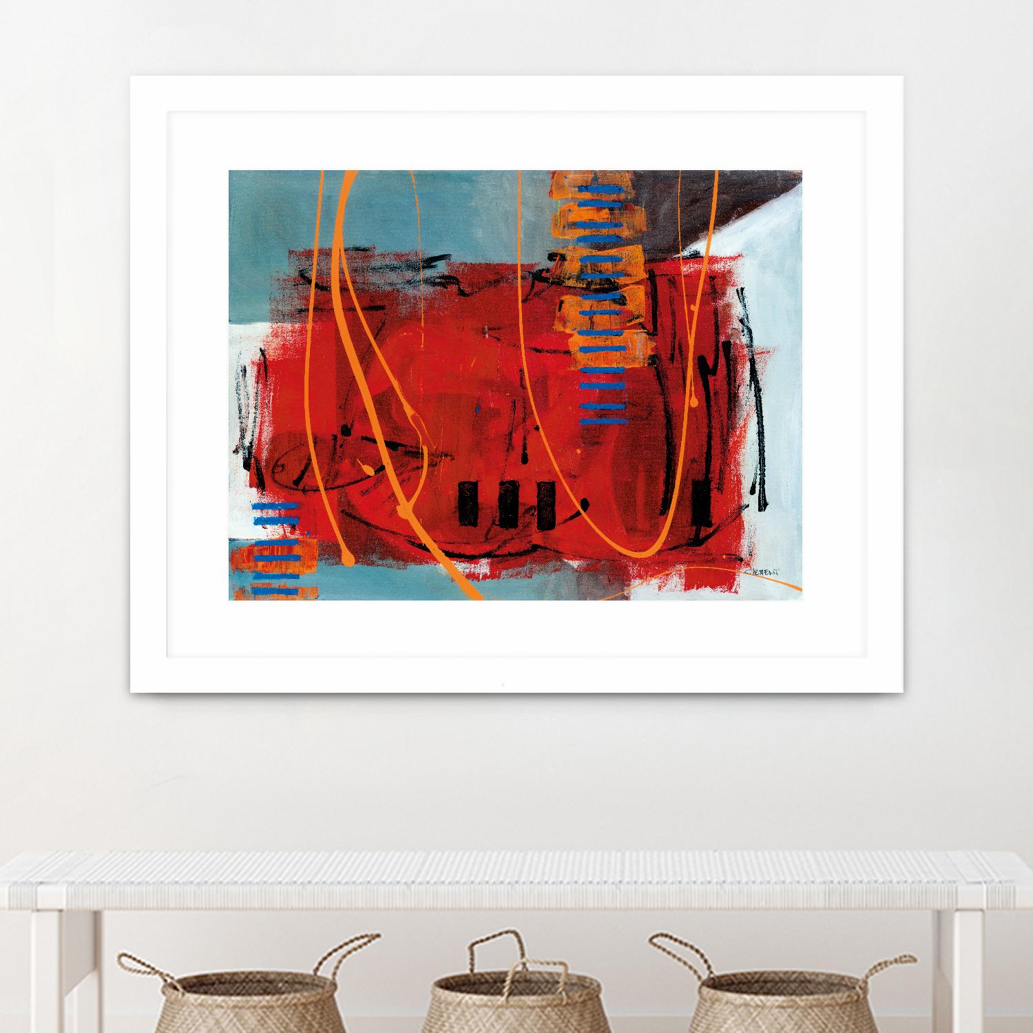 Béatitude by Jacques Clement on GIANT ART - grey abstract