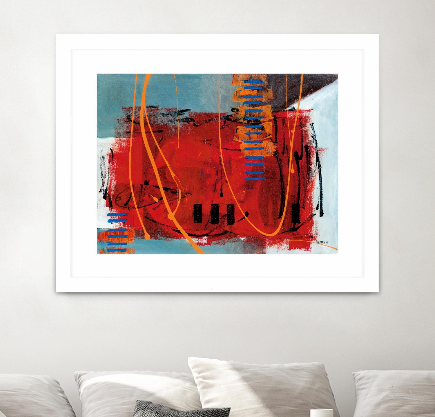 Béatitude by Jacques Clement on GIANT ART - grey abstract