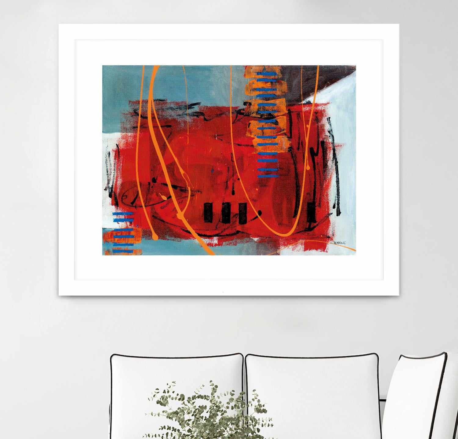 Béatitude by Jacques Clement on GIANT ART - grey abstract