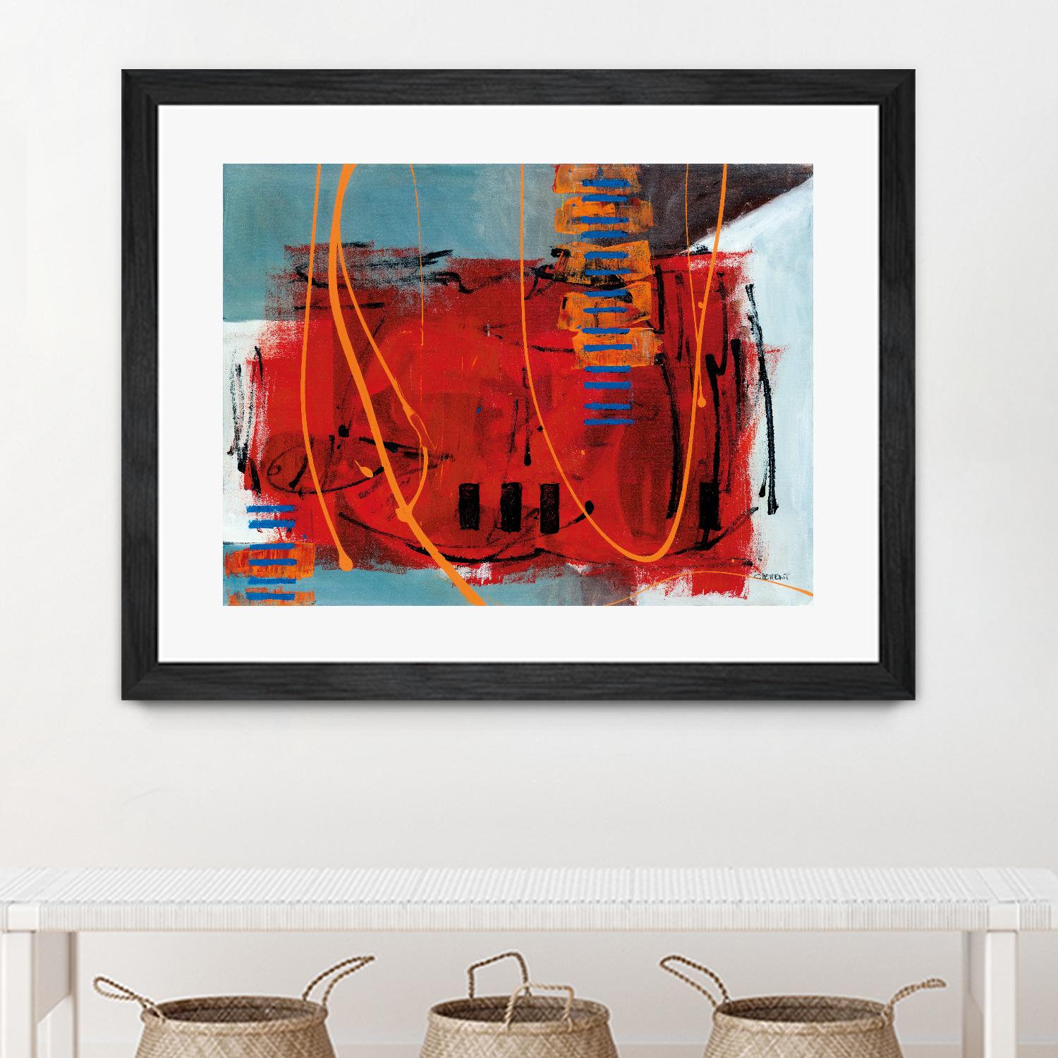 Béatitude by Jacques Clement on GIANT ART - grey abstract