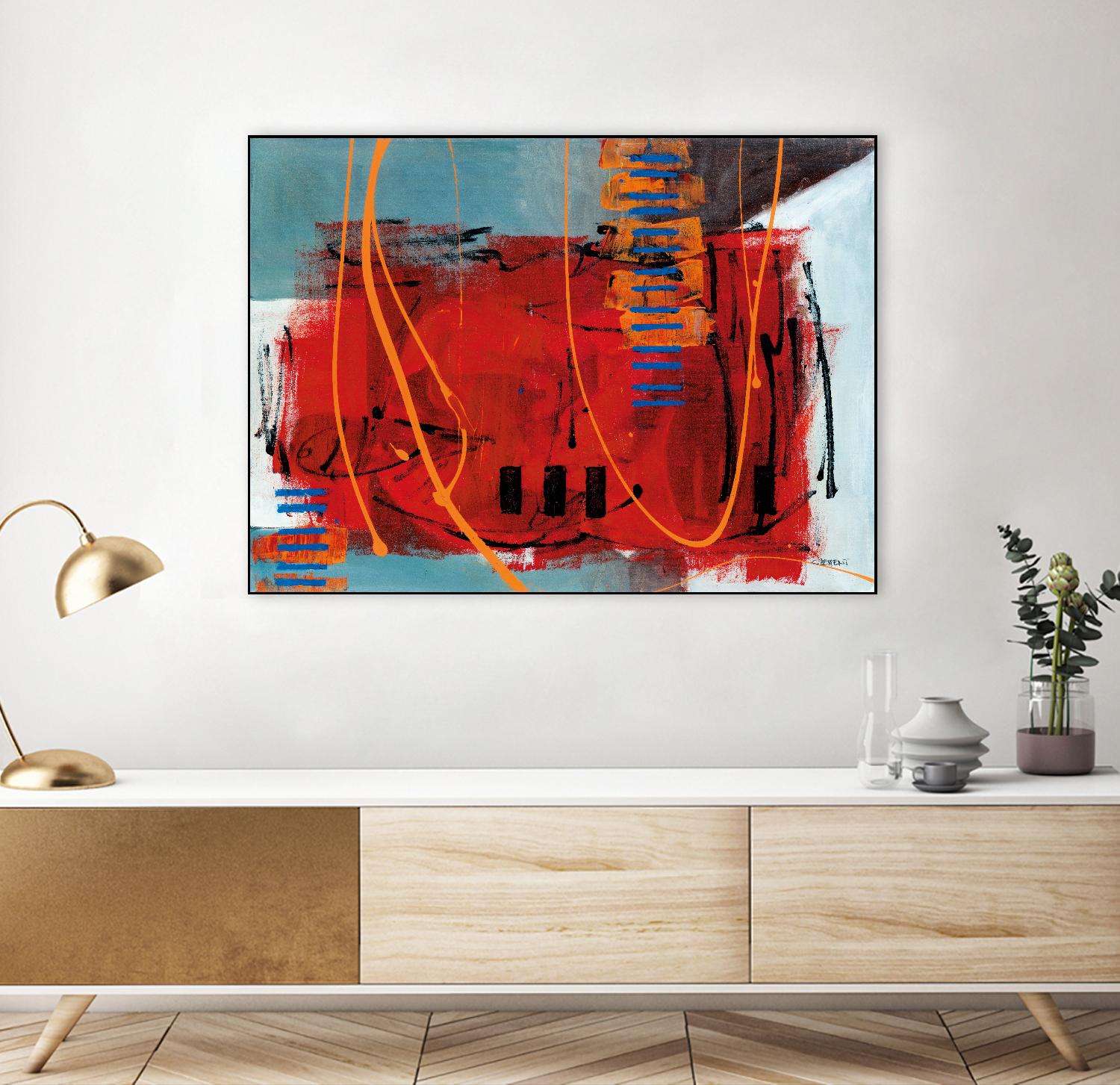 Béatitude by Jacques Clement on GIANT ART - grey abstract