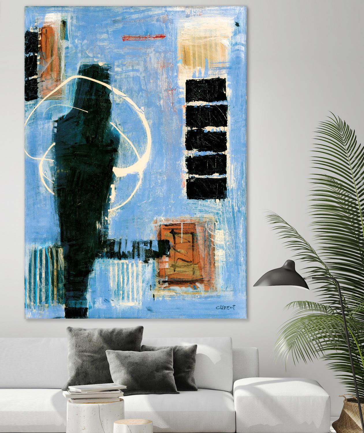Ravissement by Jacques Clement on GIANT ART - black abstract