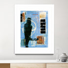 Ravissement by Jacques Clement on GIANT ART - blue abstract canadien