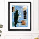Ravissement by Jacques Clement on GIANT ART - blue abstract canadien