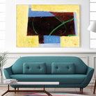 Égaiement 2 by Jacques Clement on GIANT ART - yellow abstract
