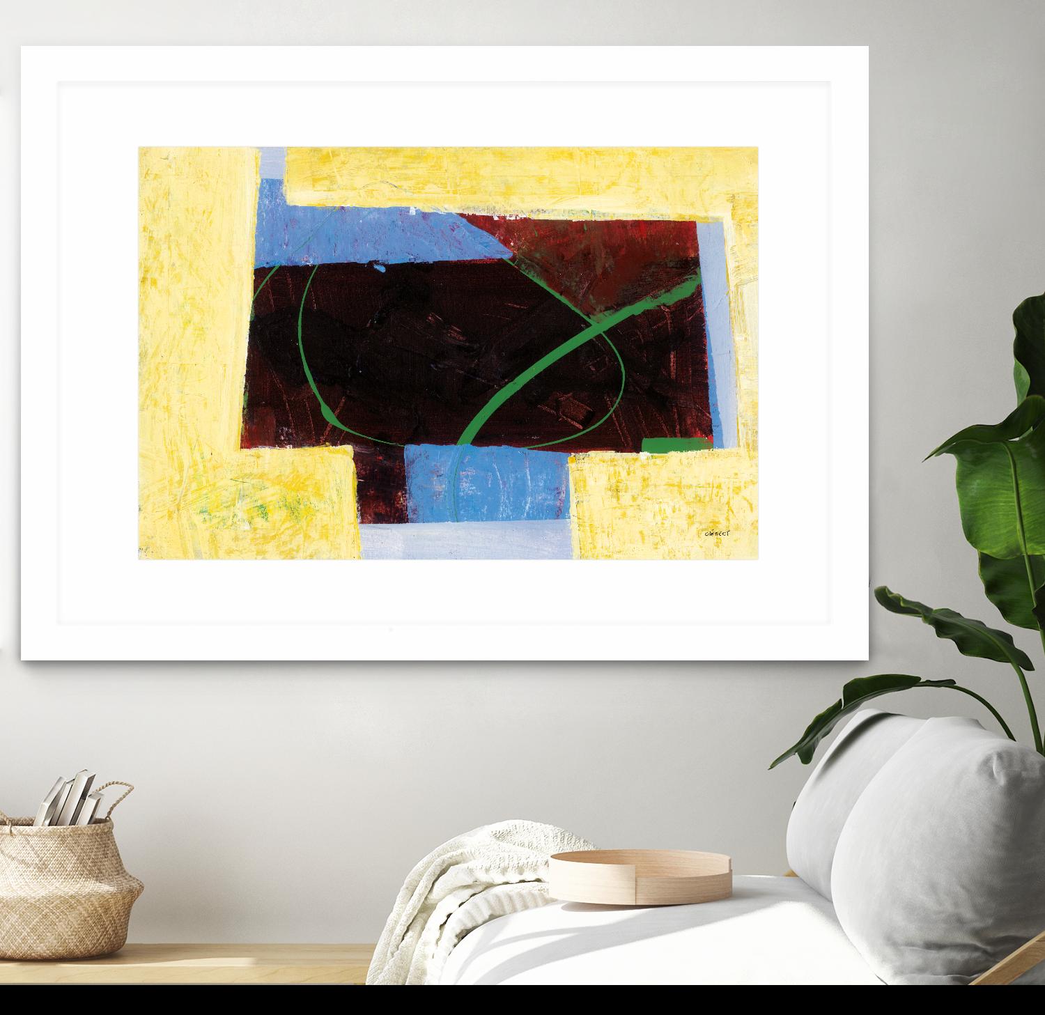 Égaiement 2 by Jacques Clement on GIANT ART - red abstract