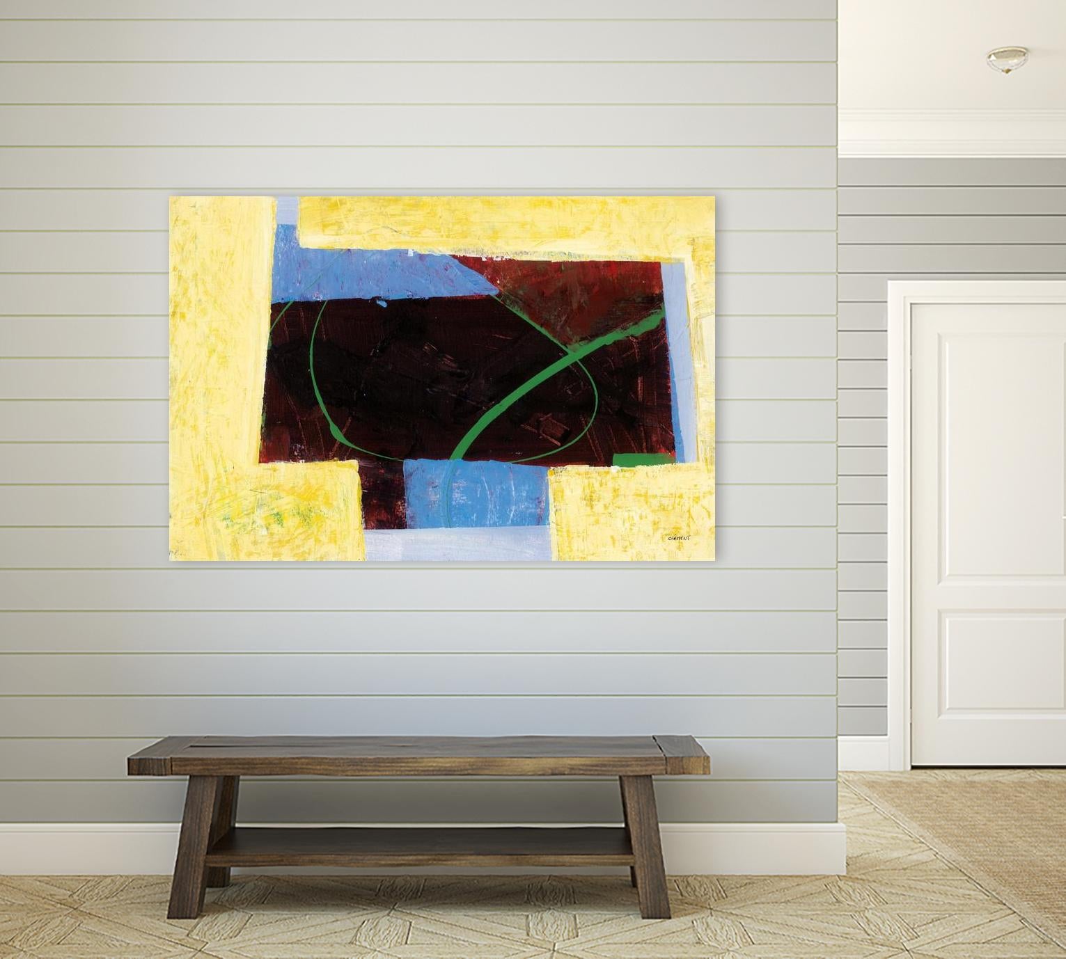 Égaiement 2 by Jacques Clement on GIANT ART - red abstract