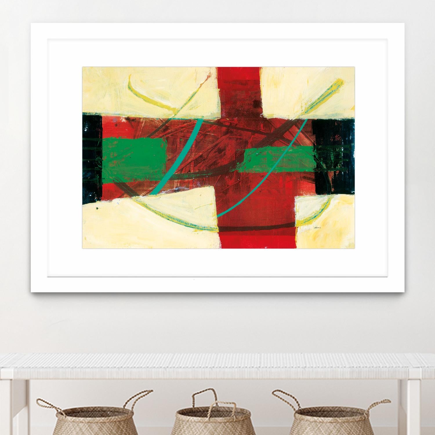 Magnificience by Jacques Clement on GIANT ART - red abstract quebec artists