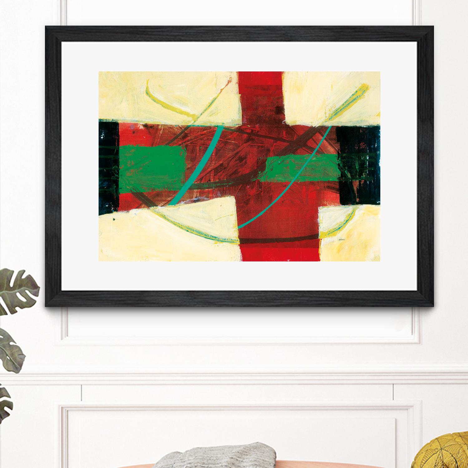 Magnificience by Jacques Clement on GIANT ART - red abstract quebec artists