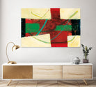 Magnificience by Jacques Clement on GIANT ART - red abstract quebec artists