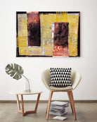 Délectation by Jacques Clement on GIANT ART - red abstract