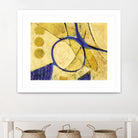 Festif by Jacques Clement on GIANT ART - yellow abstract