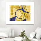 Festif by Jacques Clement on GIANT ART - yellow abstract