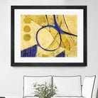 Festif by Jacques Clement on GIANT ART - yellow abstract