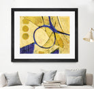 Festif by Jacques Clement on GIANT ART - yellow abstract