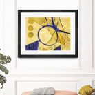 Festif by Jacques Clement on GIANT ART - yellow abstract