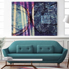 Gloire by Jacques Clement on GIANT ART - blue abstract