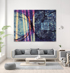 Gloire by Jacques Clement on GIANT ART - blue abstract