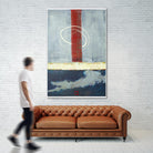 Félicité by Jacques Clement on GIANT ART - red abstract