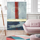 Félicité by Jacques Clement on GIANT ART - red abstract