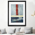 Félicité by Jacques Clement on GIANT ART - red abstract artiste québécois