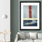 Félicité by Jacques Clement on GIANT ART - red abstract artiste québécois