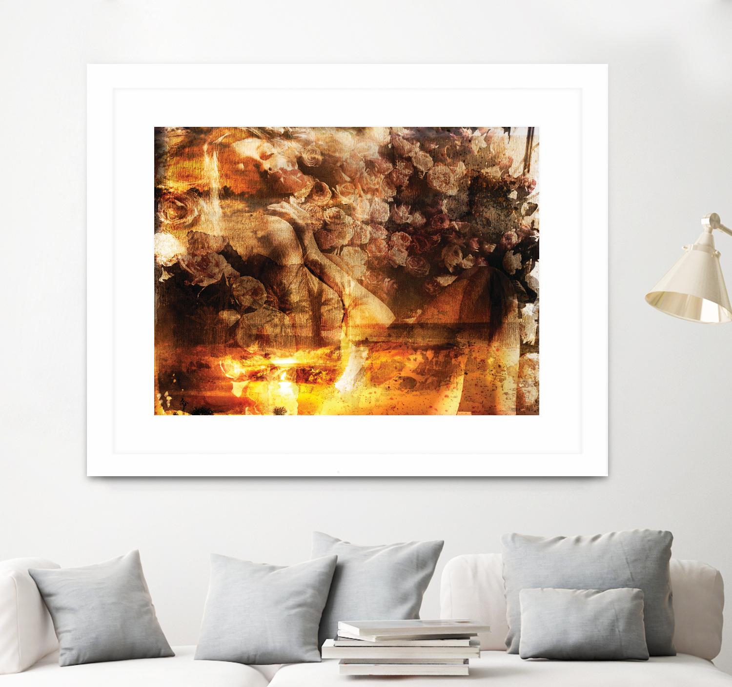 Charmed by Daniel Stanford on GIANT ART - yellow photo art superposition