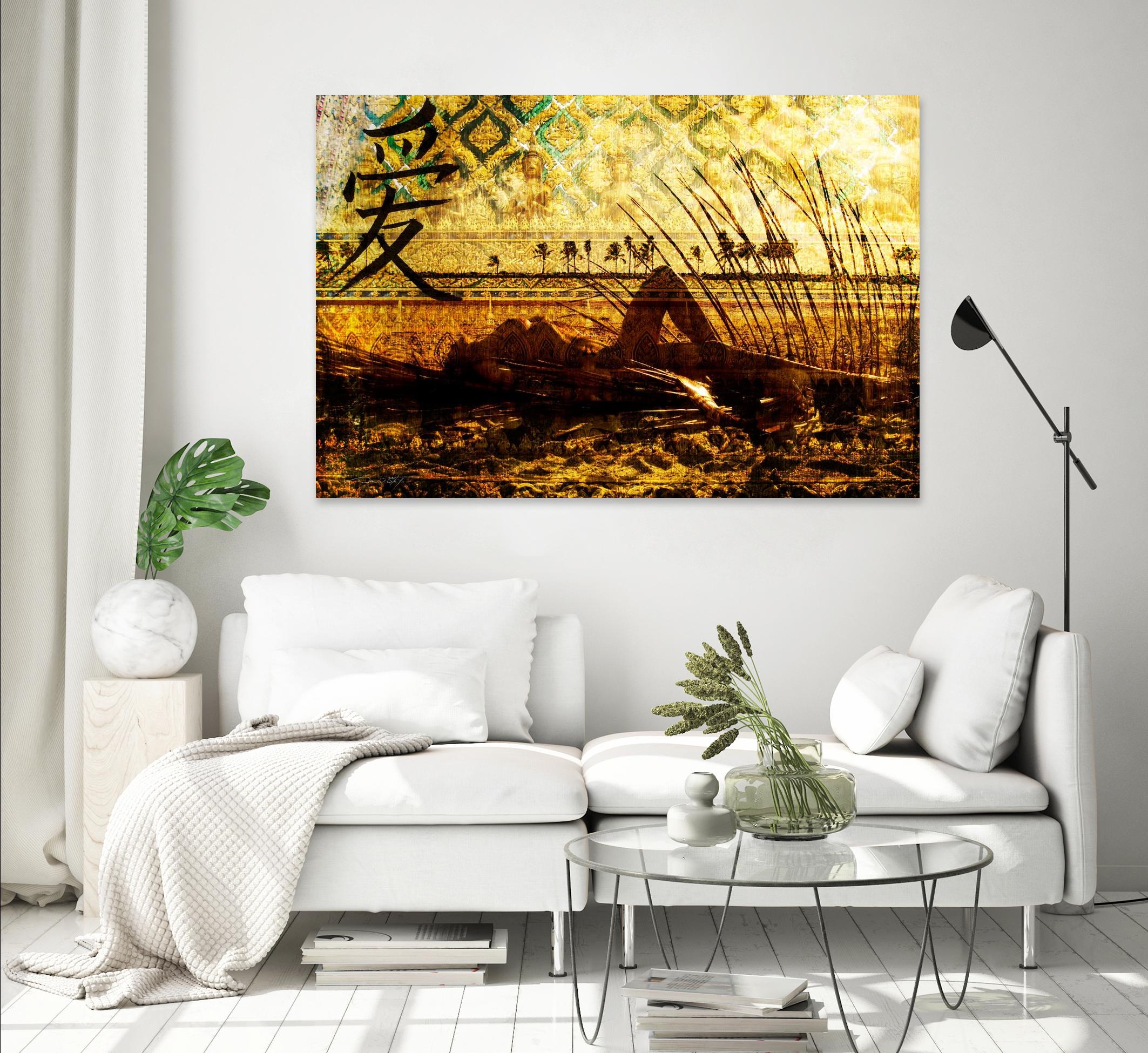 Ingrid Thai by Daniel Stanford on GIANT ART - yellow figurative quebec artists