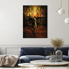 Kate Upton Temple by Daniel Stanford on GIANT ART - brown photo art