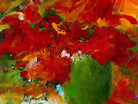 Amazona by Doris Savard on GIANT ART - red floral