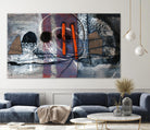 Alvéoloé by Sylvie Cloutier on GIANT ART - blue abstract