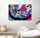 Brooklyn by Ray Lengelé on GIANT ART - red street art robot