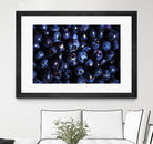 Blueberries I by Peter Morneau on GIANT ART - blue photo art