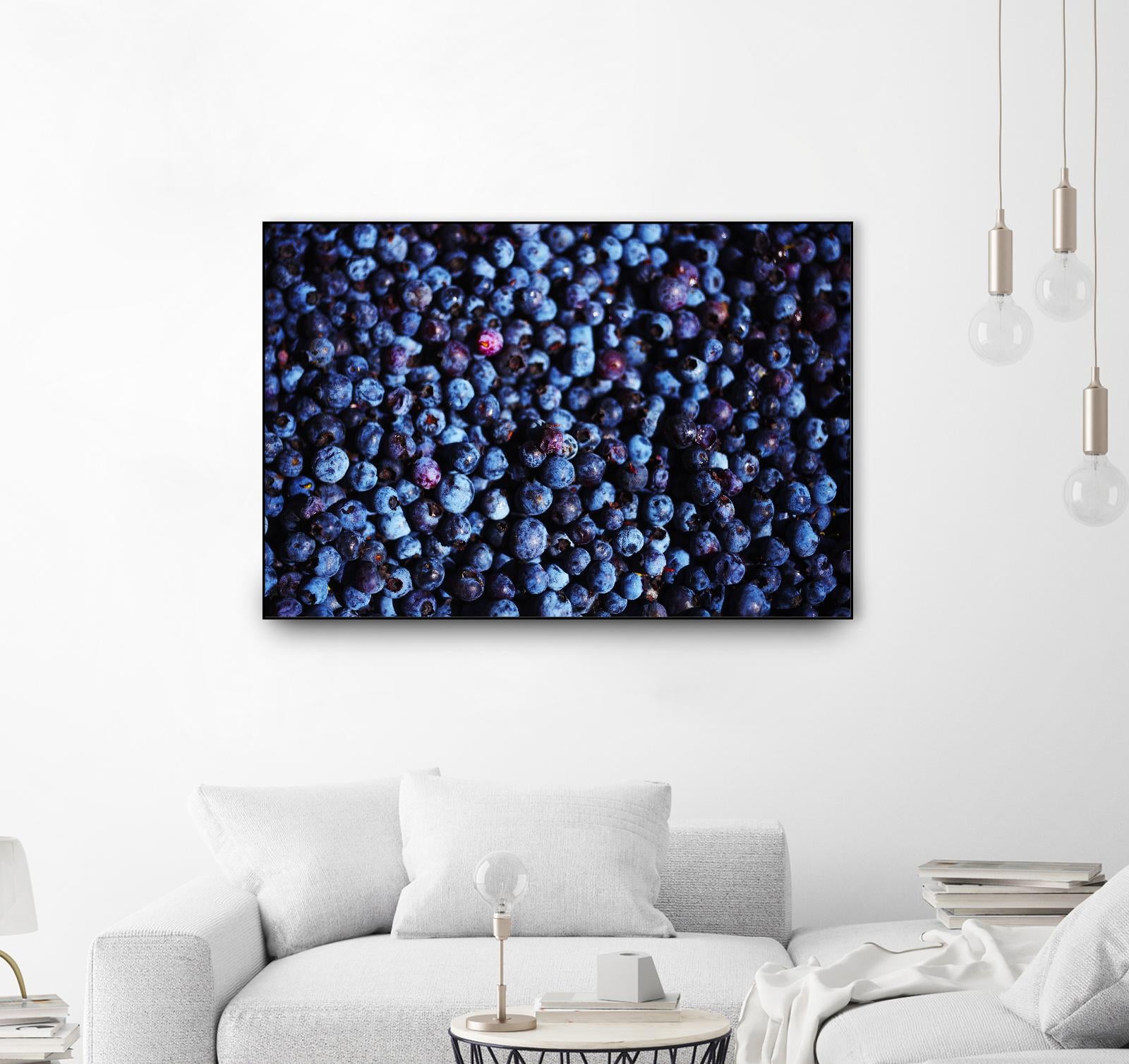 Blueberries II by Peter Morneau on GIANT ART - blue photo art