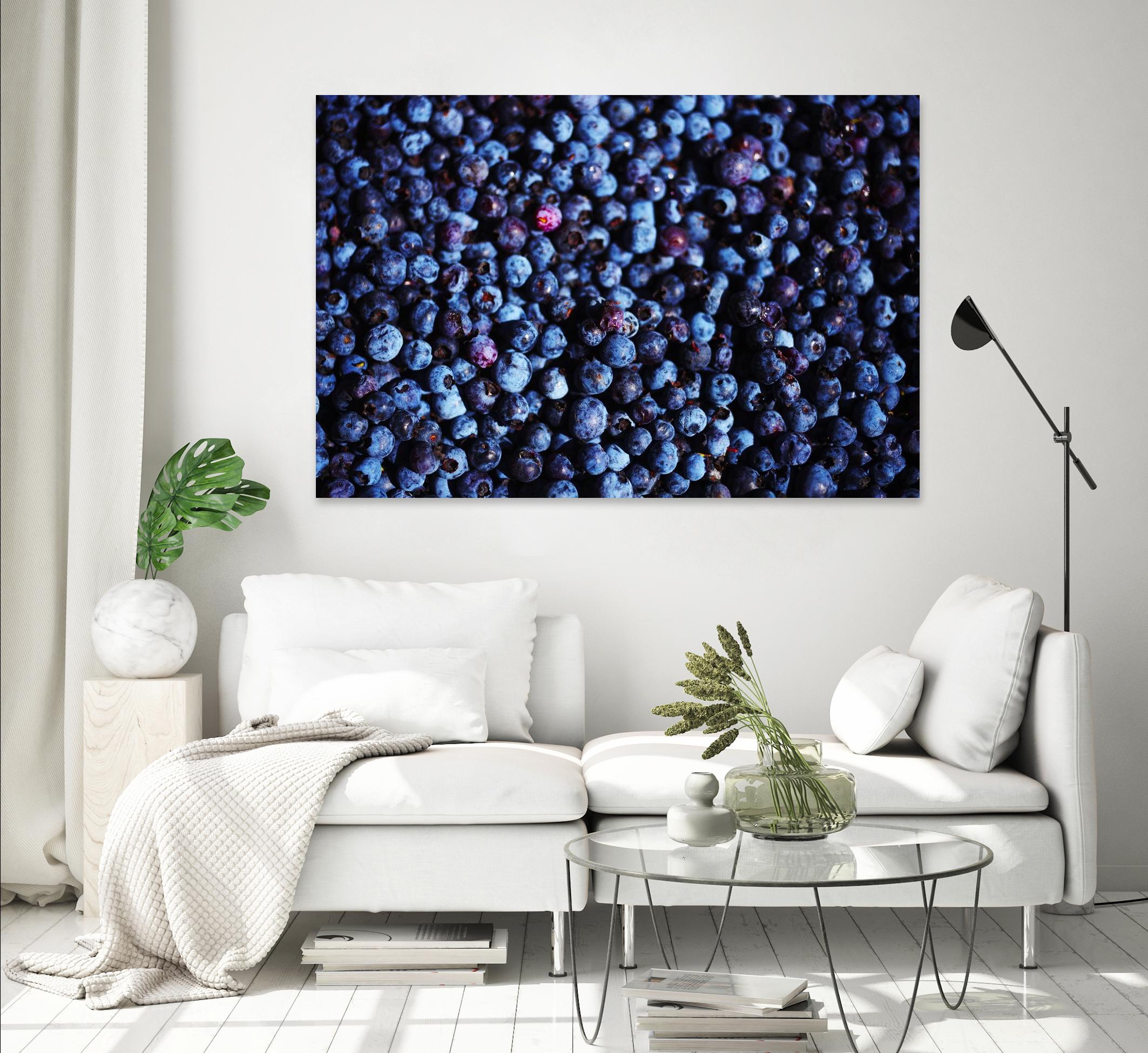 Blueberries II by Peter Morneau on GIANT ART - blue photo art