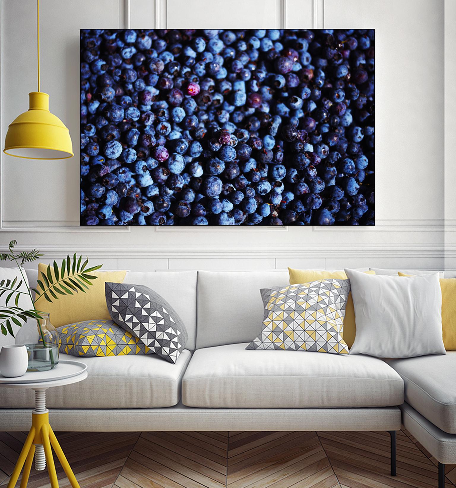 Blueberries II by Peter Morneau on GIANT ART - blue photo art