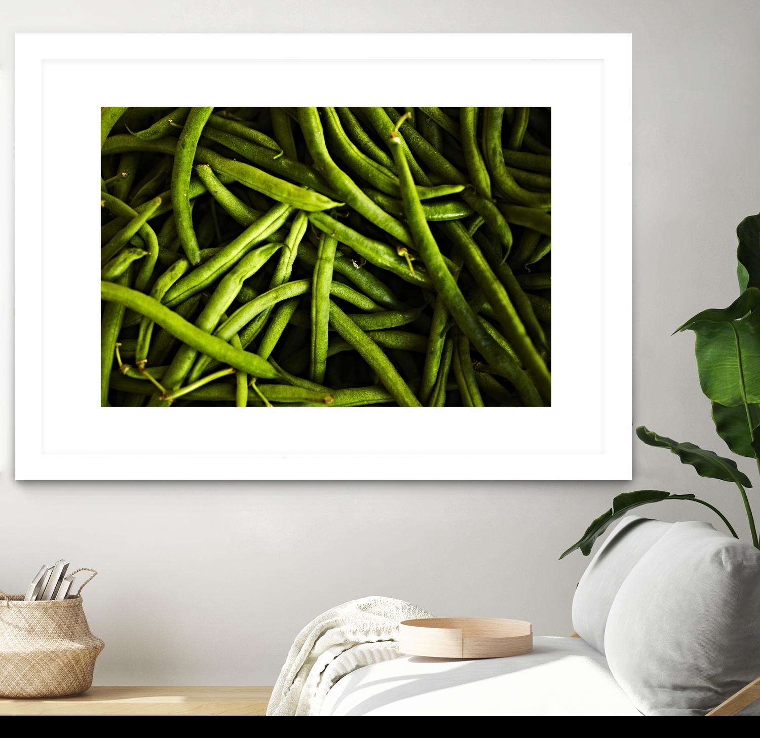 Greens I by Peter Morneau on GIANT ART - black photo art