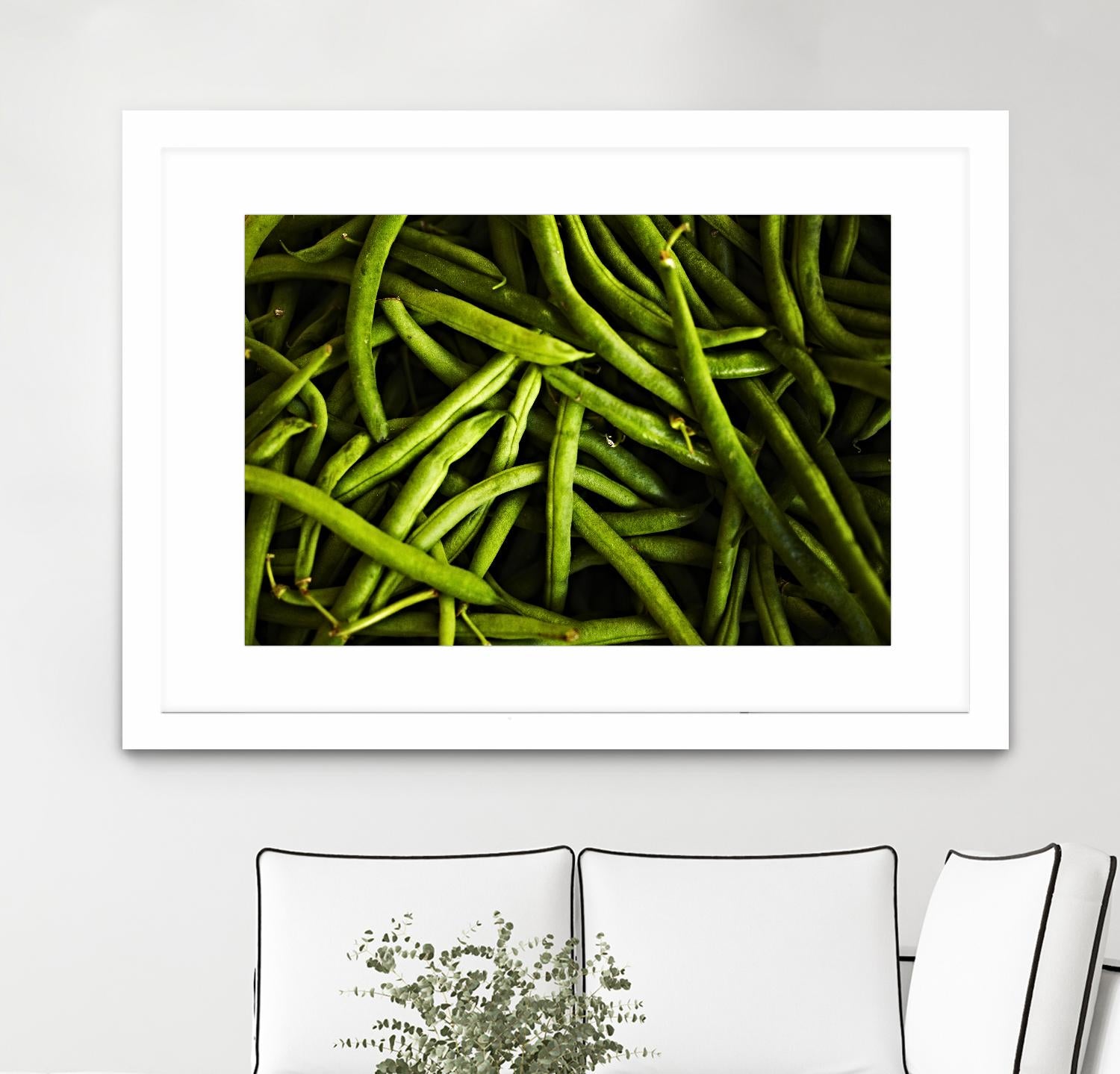 Greens I by Peter Morneau on GIANT ART - black photo art