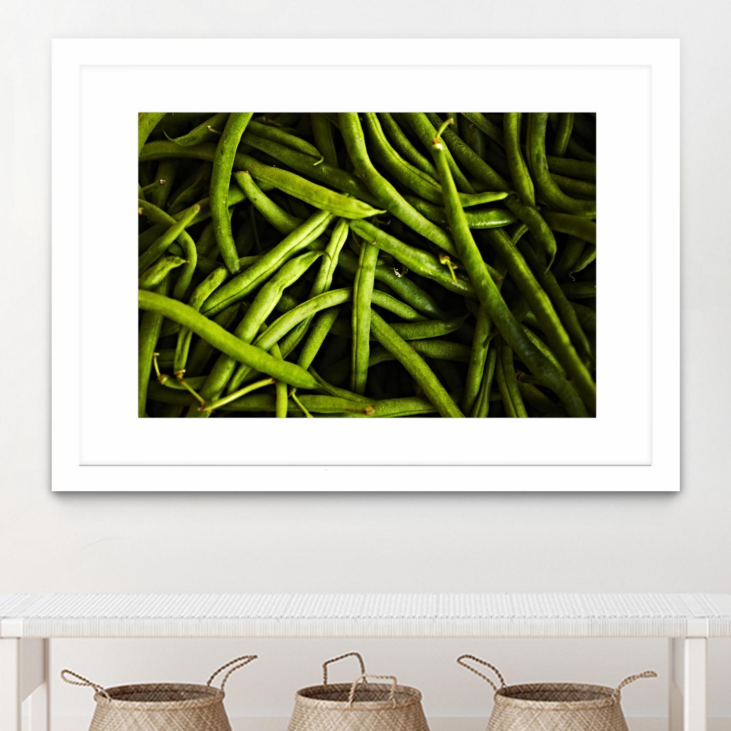 Greens I by Peter Morneau on GIANT ART - black photo art