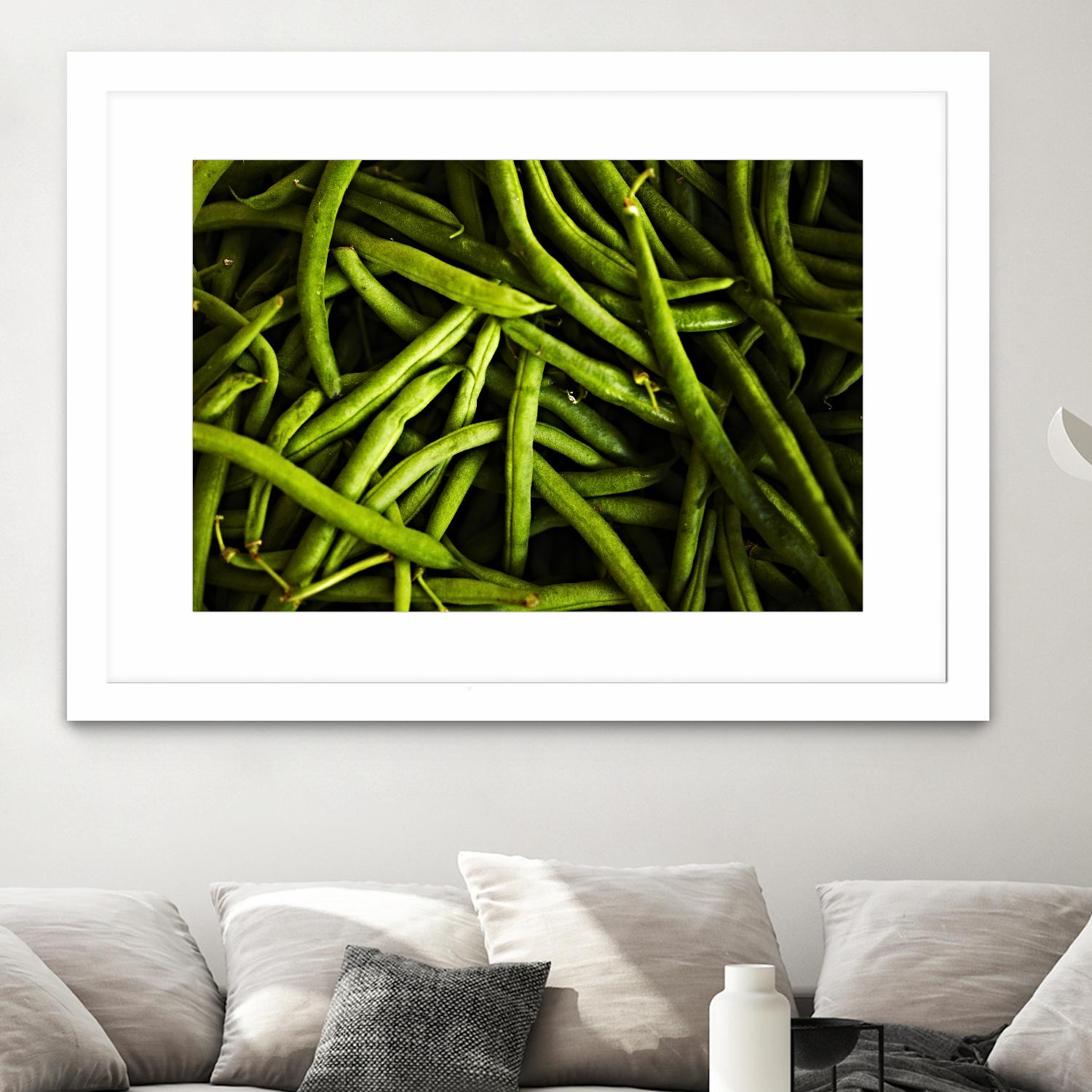 Greens I by Peter Morneau on GIANT ART - black photo art