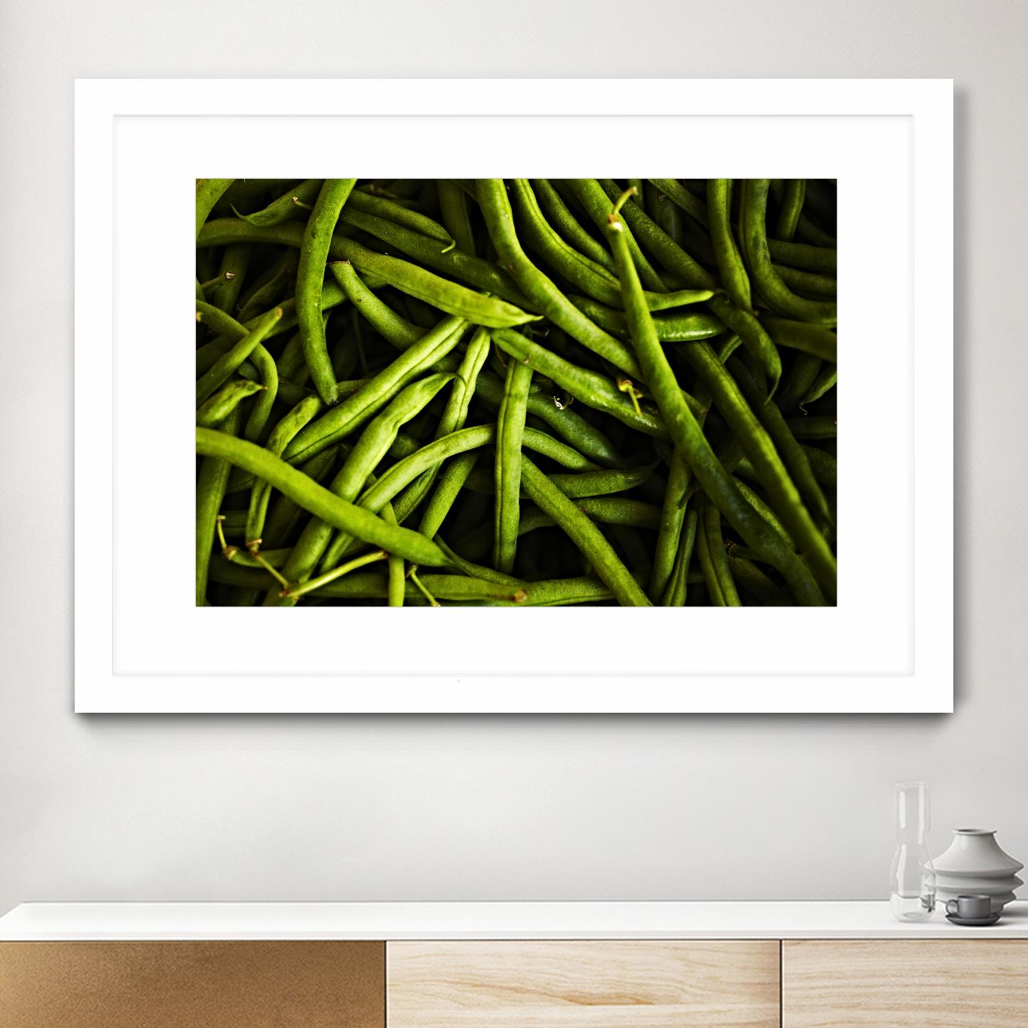 Greens I by Peter Morneau on GIANT ART - black photo art