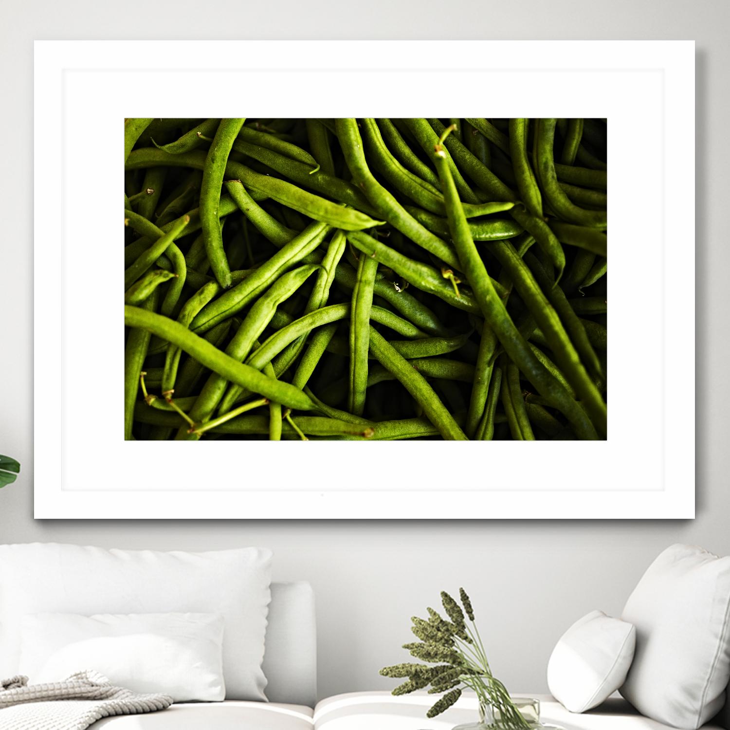 Greens I by Peter Morneau on GIANT ART - black photo art