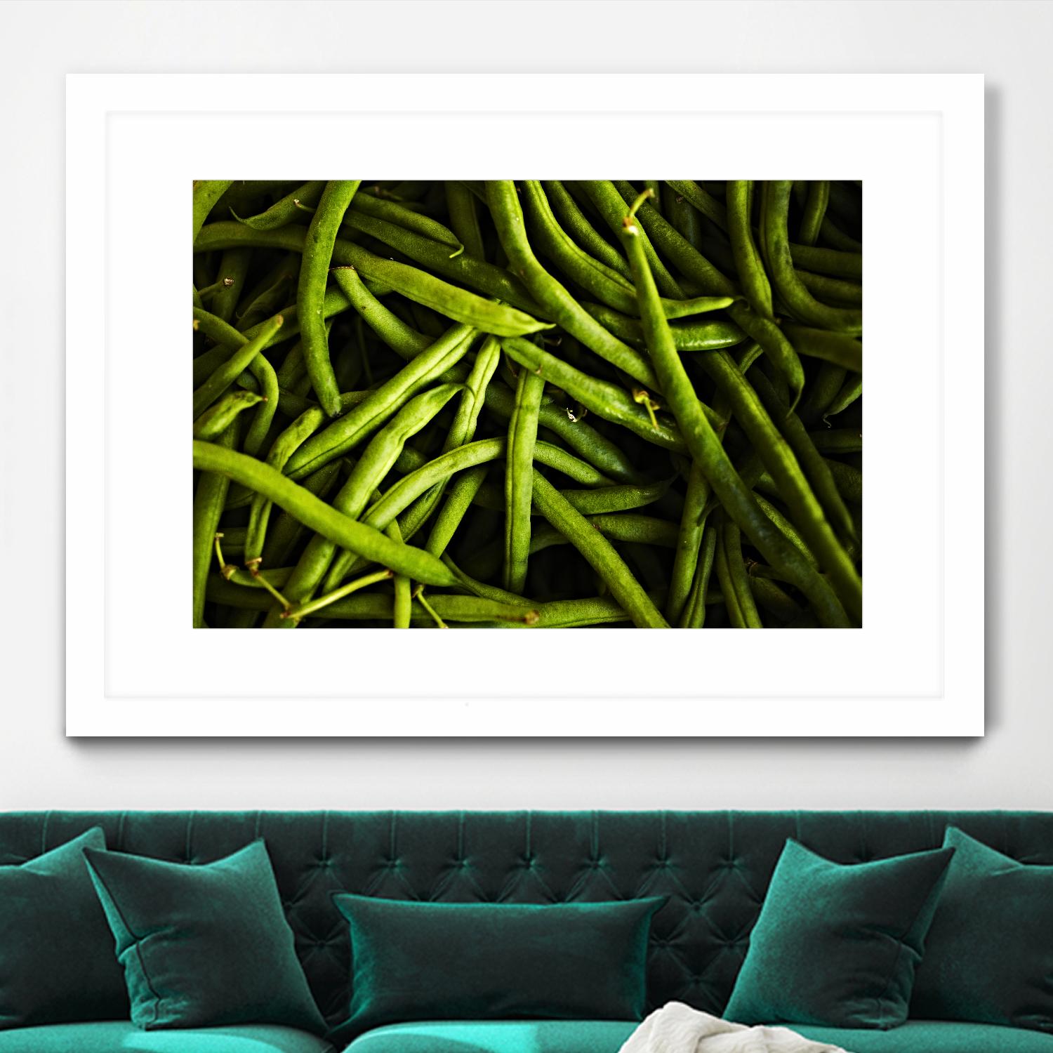 Greens I by Peter Morneau on GIANT ART - black photo art