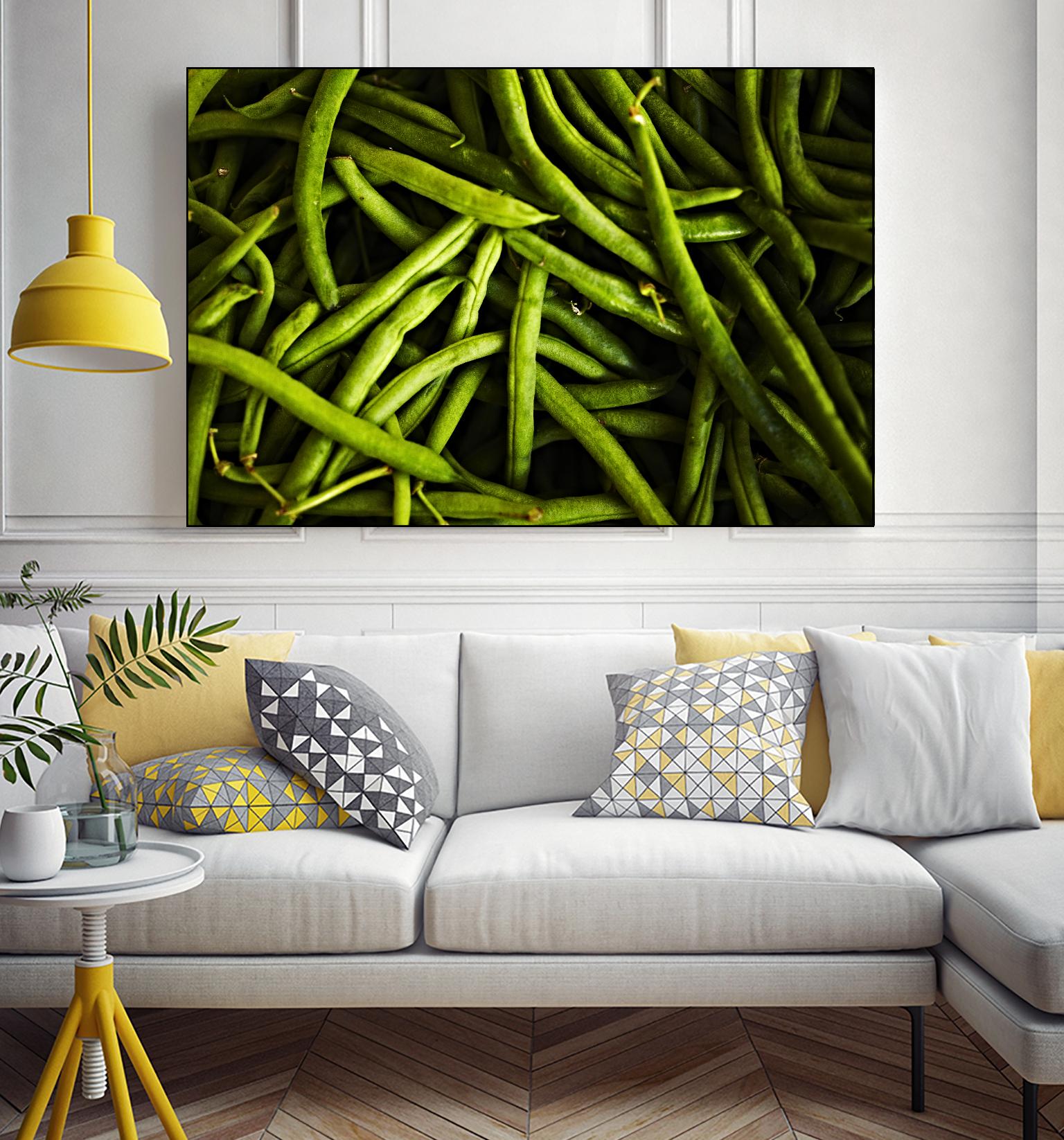 Greens I by Peter Morneau on GIANT ART - black photo art