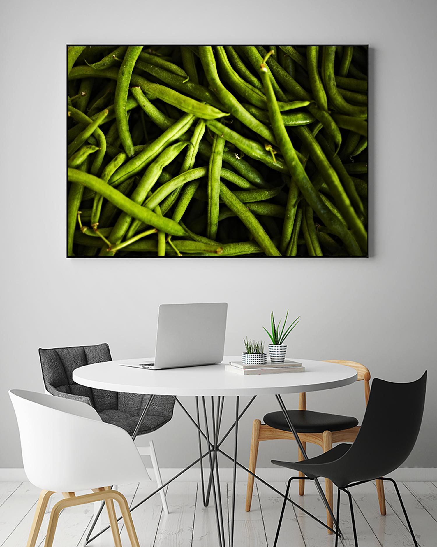Greens I by Peter Morneau on GIANT ART - black photo art